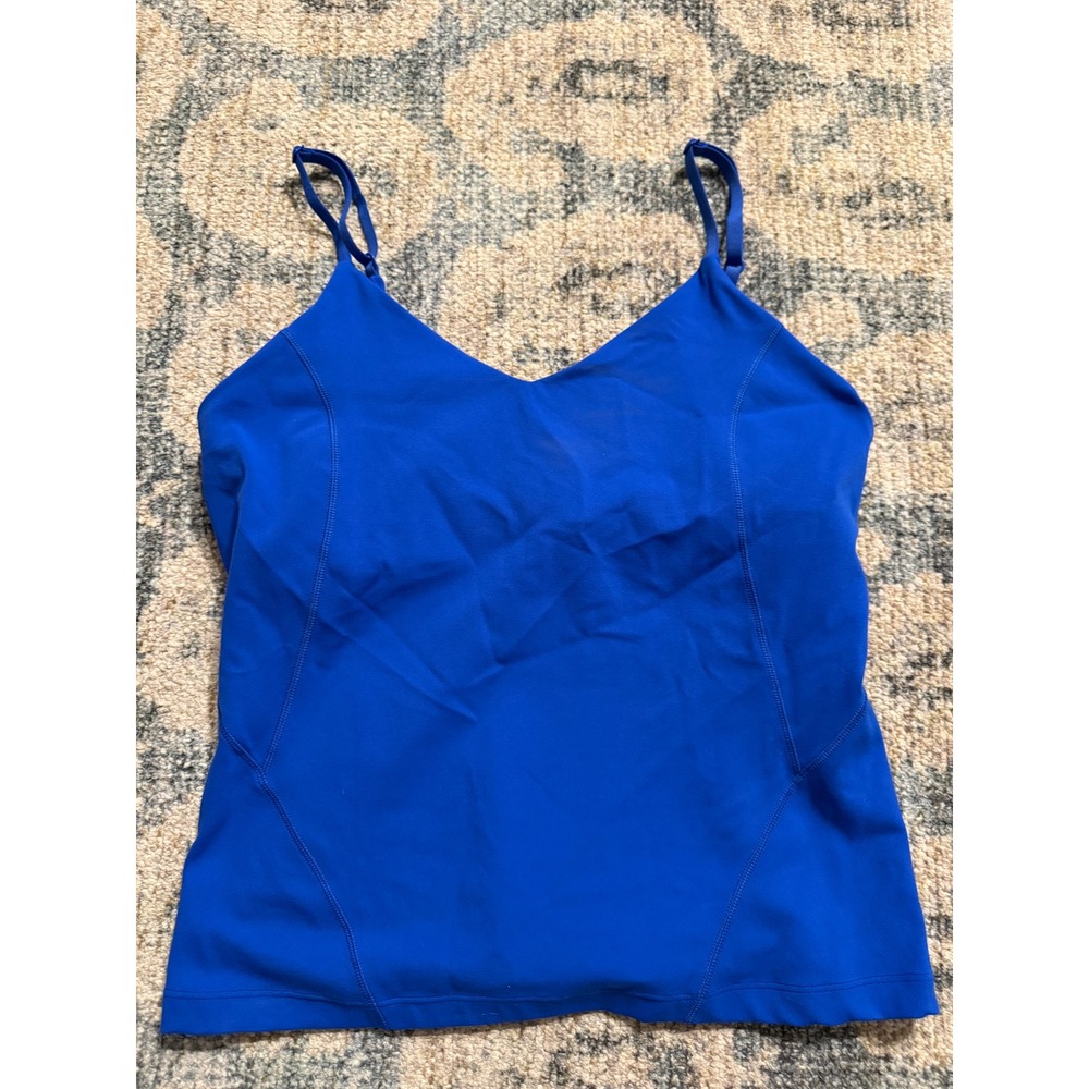 Lululemon Align Waist-Length Cami Tank In Pool Party Size 6 Excellent Condition